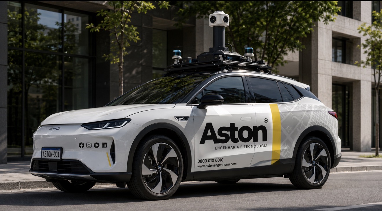 Unidade Aston de mapeamento urbano 360°